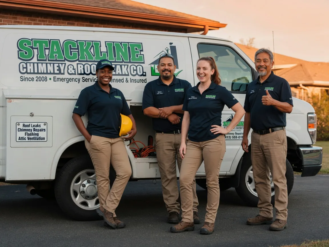 Chimney flashing repair company in Everson, PA